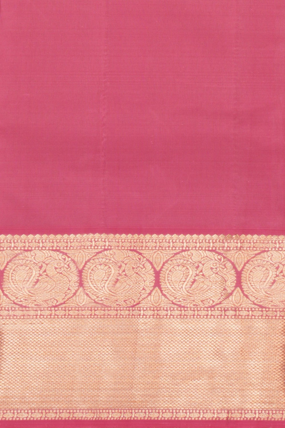 Image of Arani Silk Brocade Green Saree